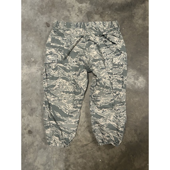 US Air Force Pants Green Tiger Camo Utility Cargo DSCP Mens Size 40S (38x24) - Picture 2 of 5